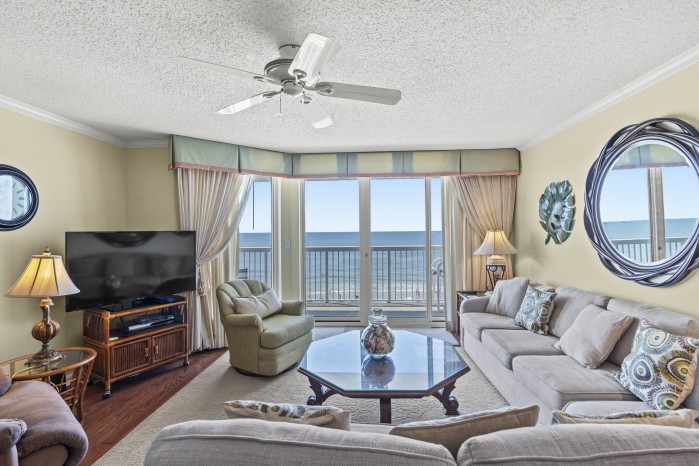 Sunrise Pointe D Luxury Cherry Grove Oceanfront Condo Pool