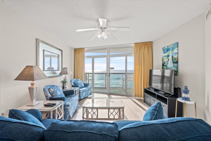 Crescent Keyes 603 | Oceanfront Crescent Beach Condo | Lazy River