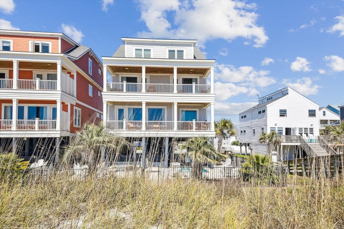 Living Beach 3 | Luxury Pet Friendly Oceanfront Cherry Grove House ...