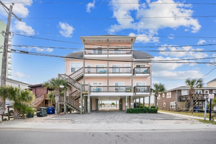 Margarita Villas B | Lovely Oceanfront Cherry Grove Duplex | Pool ...