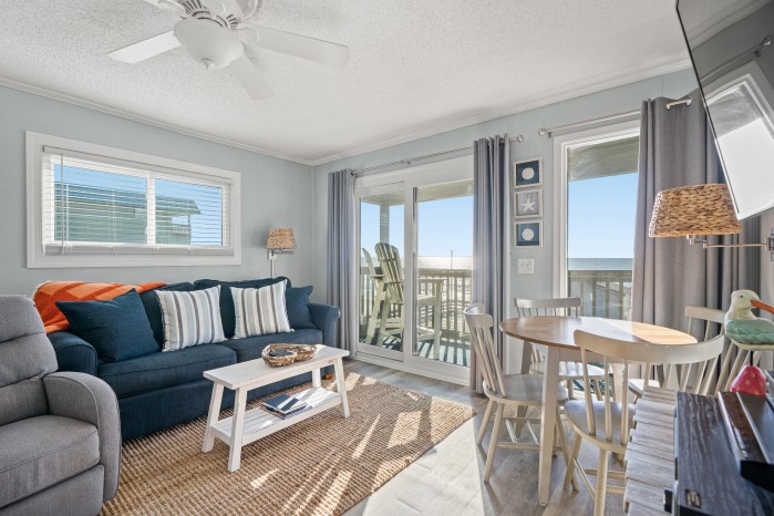 Sea Cabin 207 | Oceanfront Cherry Grove Vacation Condo | Pool | Elliott ...