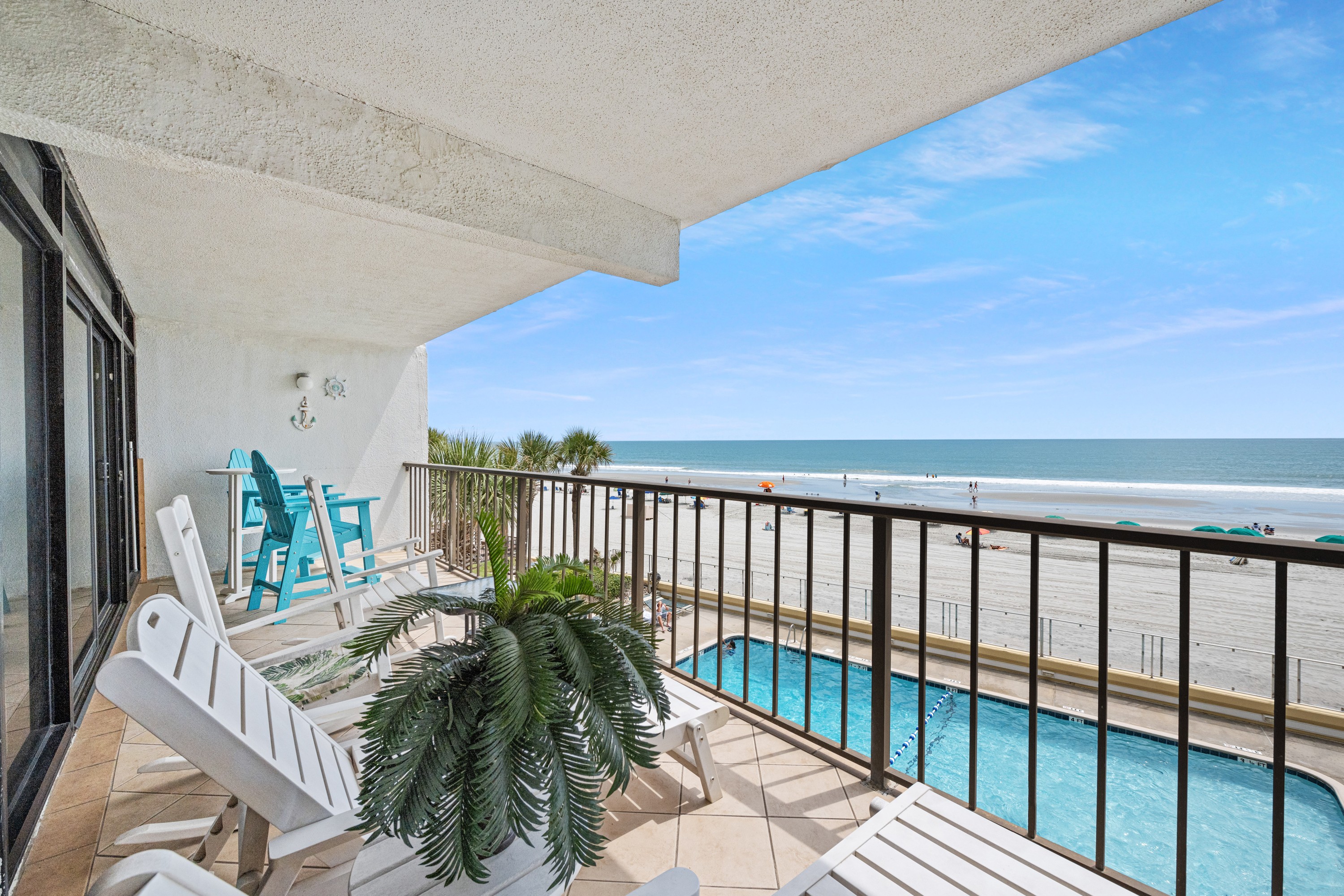 Brigadune I 3F Myrtle Beach Oceanfront Vacation Condo Elliott Beach