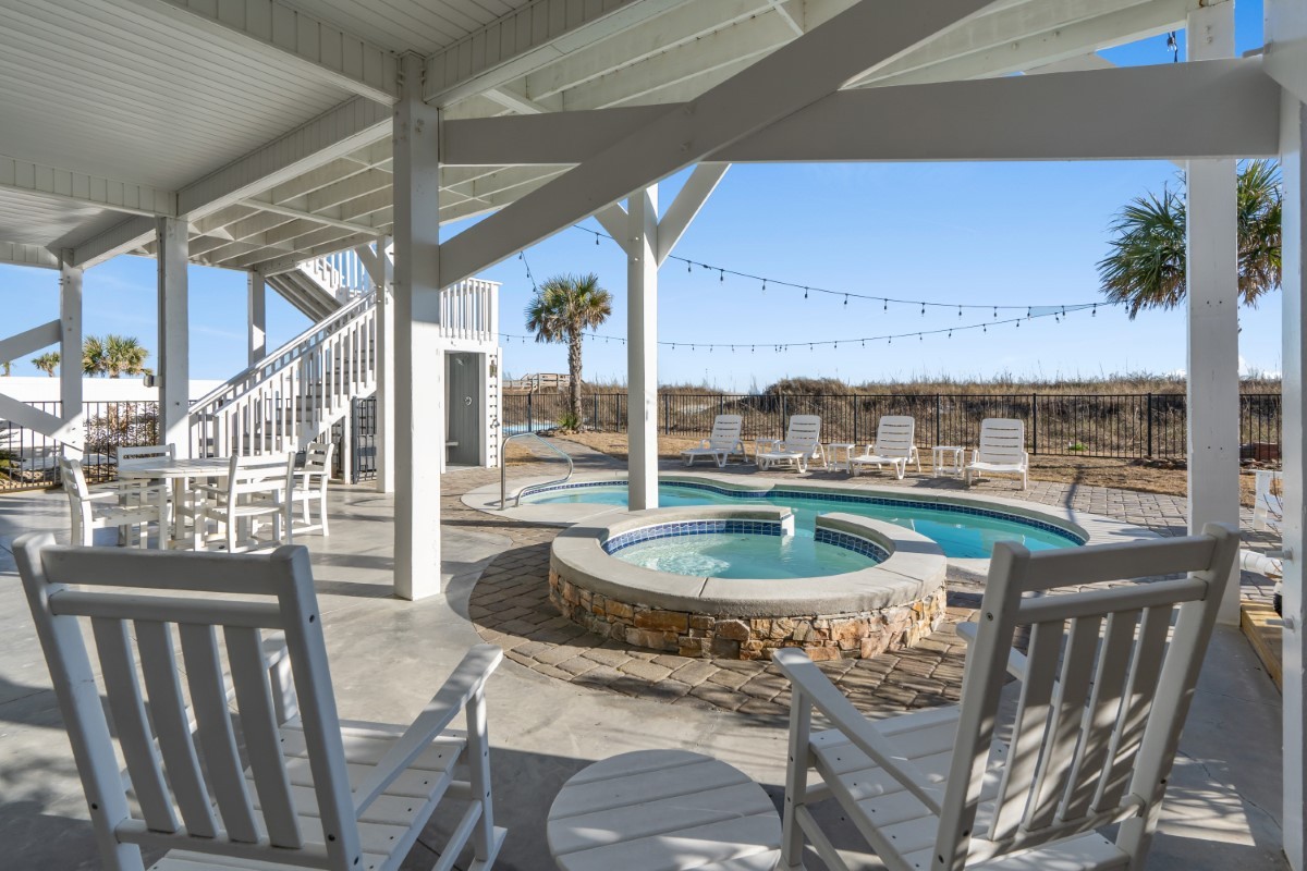 The Sand Box Oceanfront Cherry Grove Luxury House Private Pool